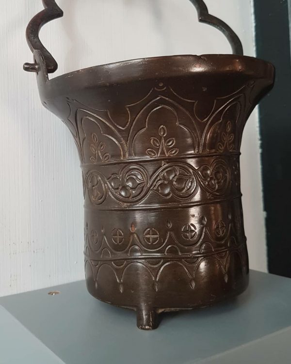 16th century holy water bucket