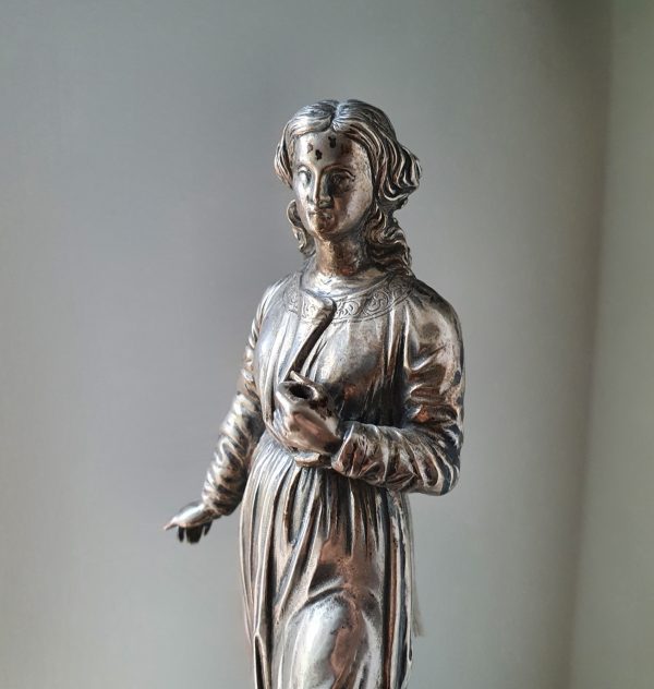 Silver sculpture 17th century