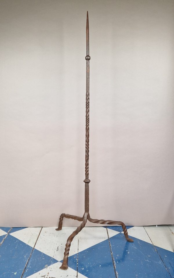 Candle stand wrought iron